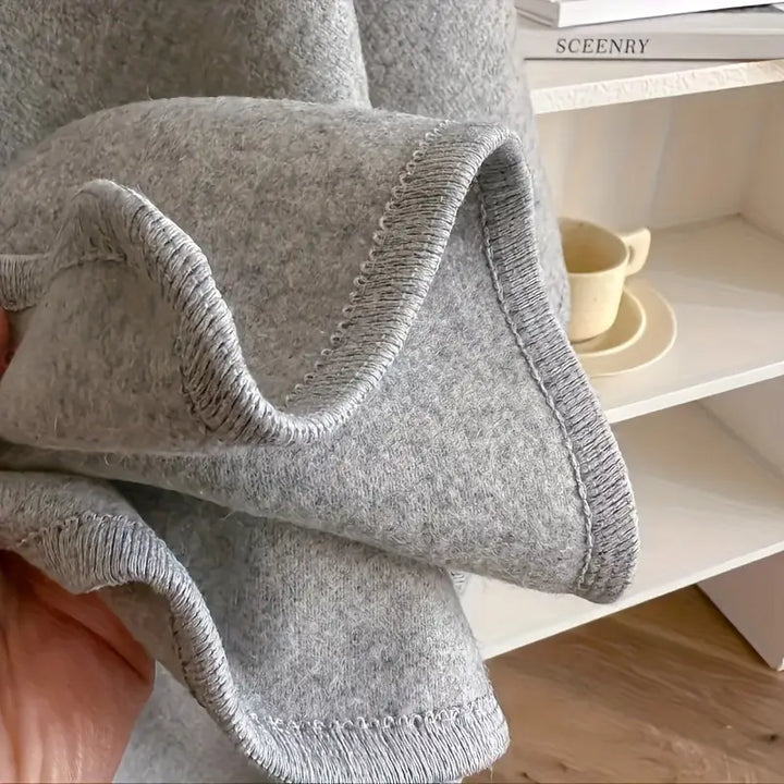 Mathilde | Draperad Polarfleece-Sjal