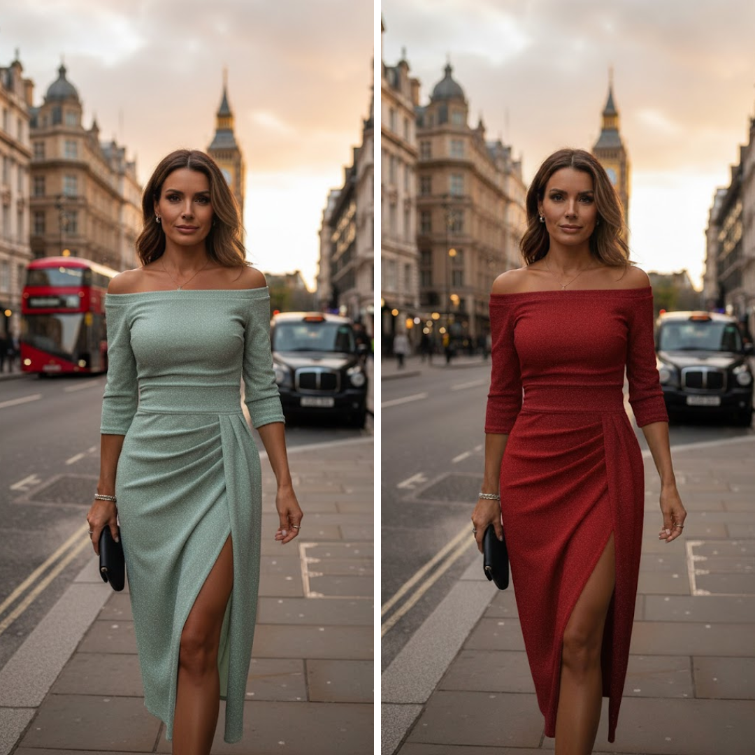 Isabeau | Chic halterklänning i maxilängd med elegant, flytande passform