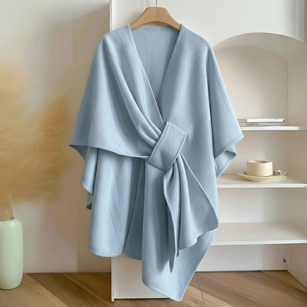 Mathilde | Draperad Polarfleece-Sjal